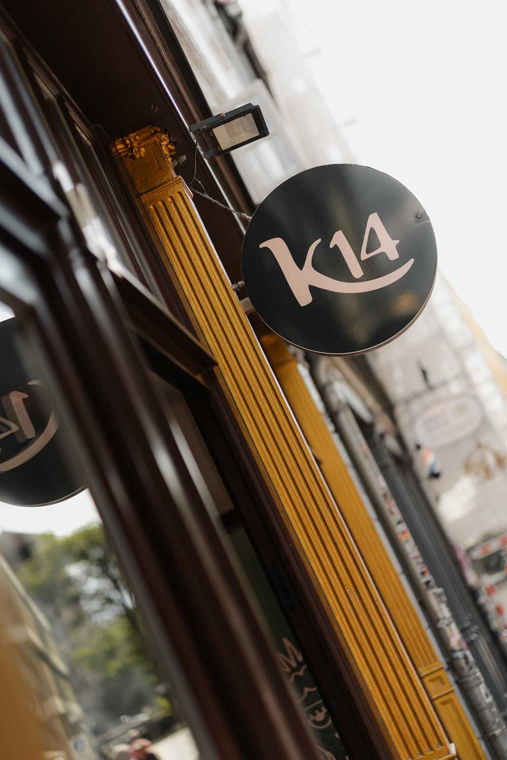 Außenansicht K14 Kaffeewerk Café in der Kramerstraße Hannover