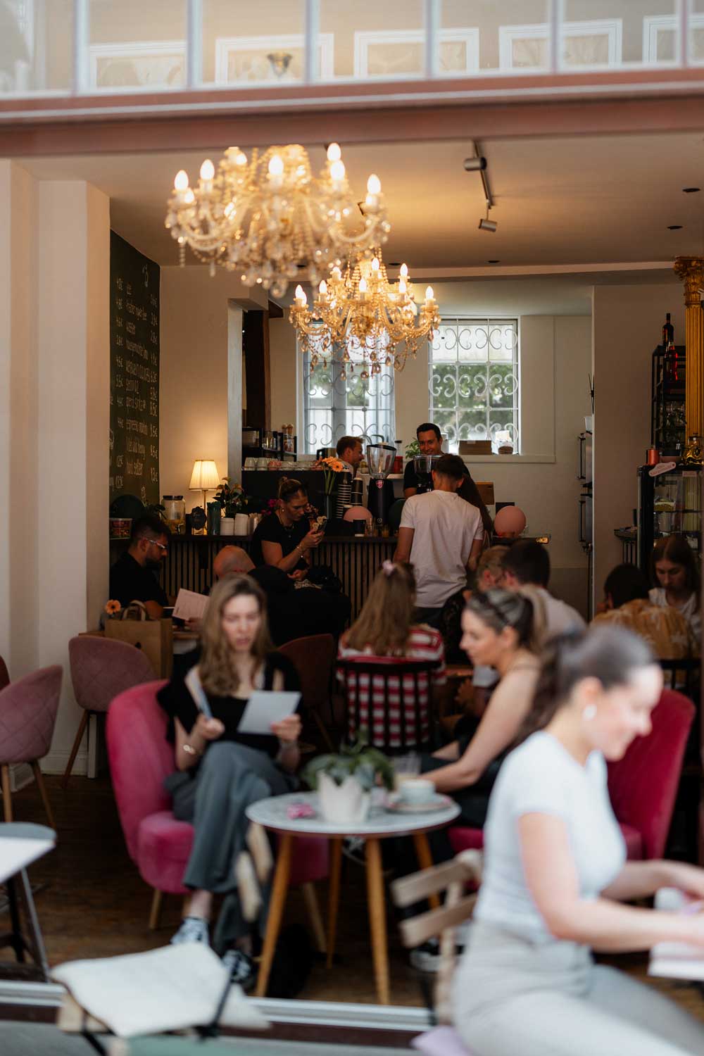 Gemütliches Interieur im K14 Kaffeewerk Hannover Altstadt